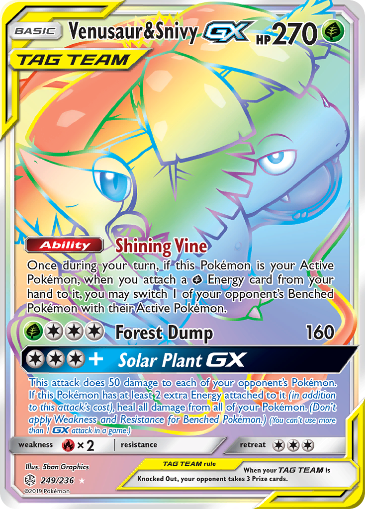 Venusaur & Snivy-GX (English)