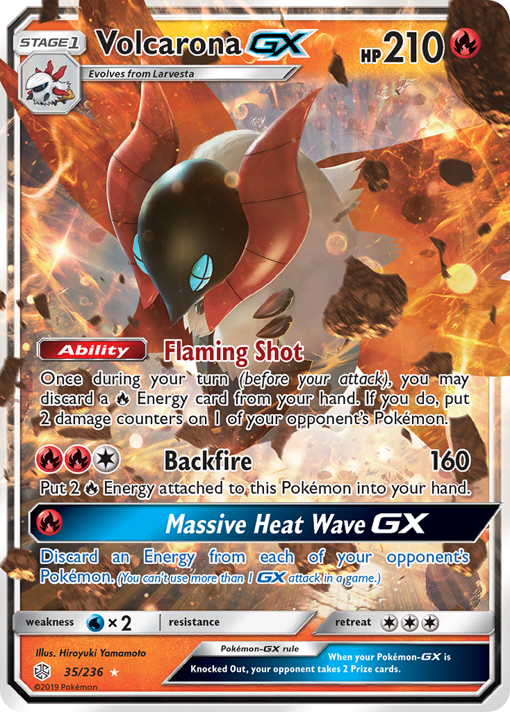 Volcarona-GX (English)