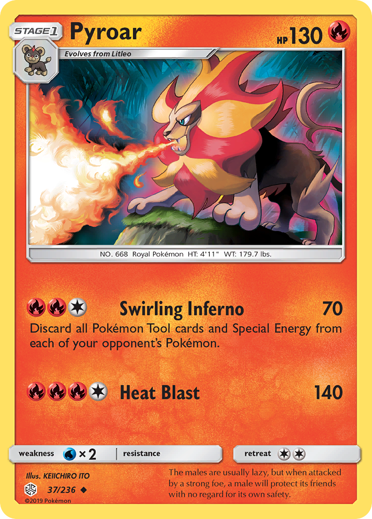 Pyroar (English)