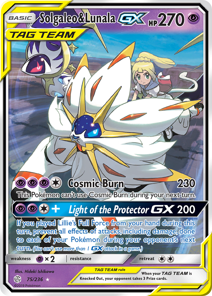 Solgaleo & Lunala-GX (English)
