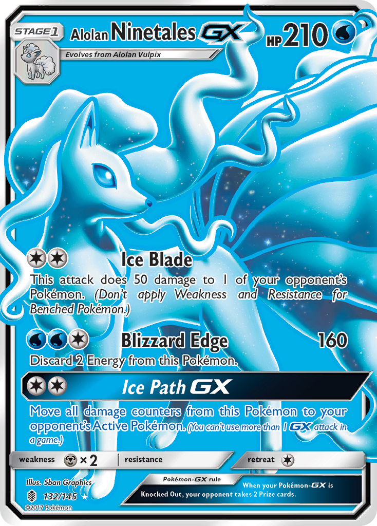 Alolan Ninetales-GX (English)