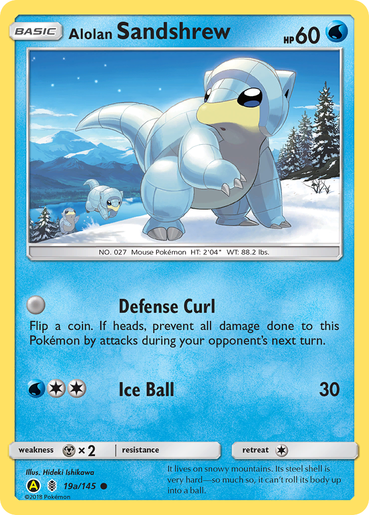 Alolan Sandshrew (English)