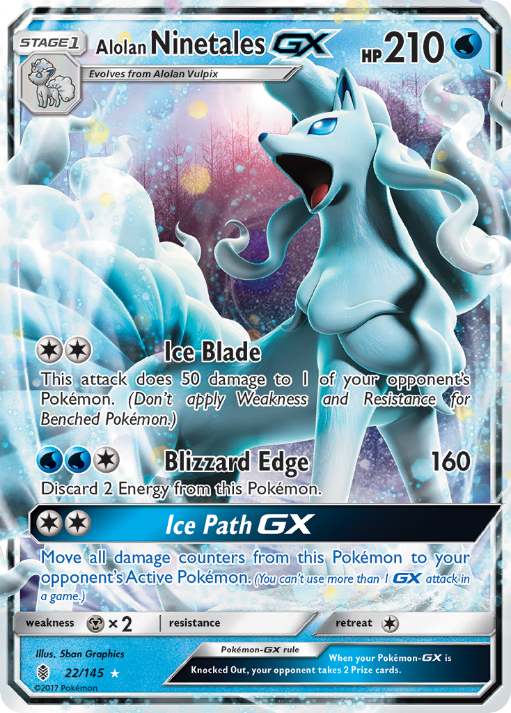 Alolan Ninetales-GX (English)