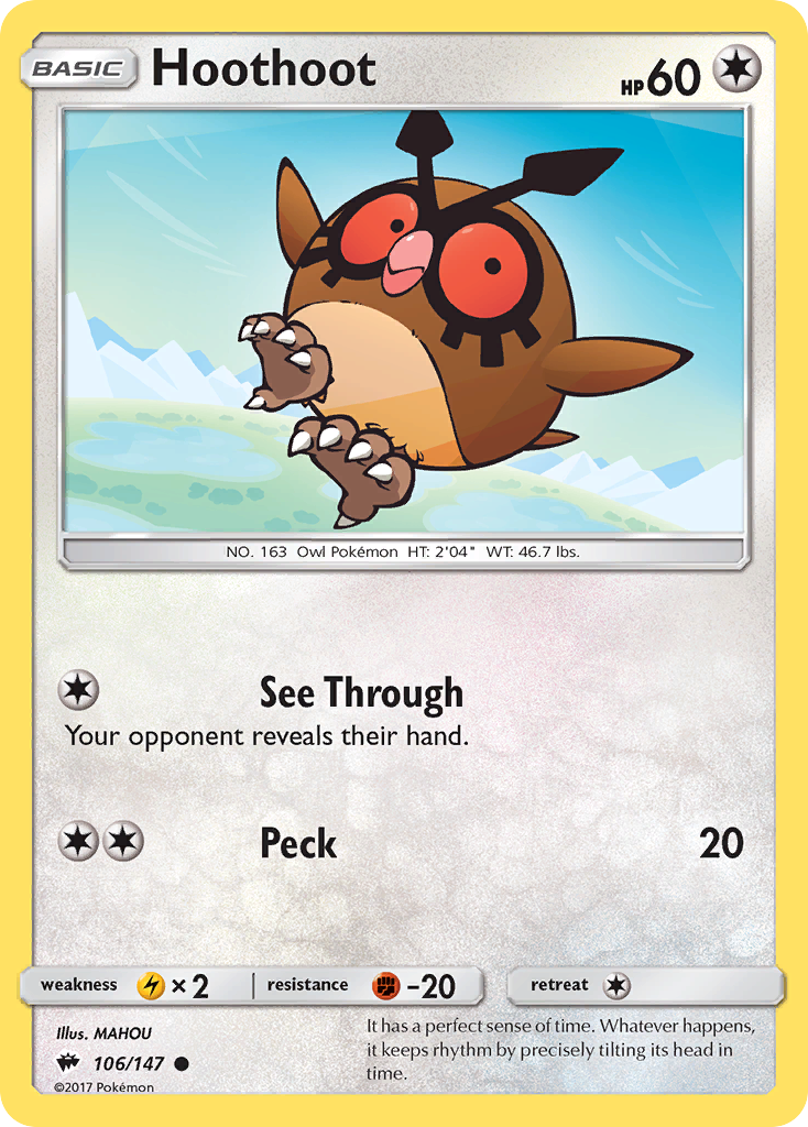 Hoothoot (English)