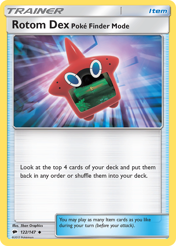Rotom Dex Poké Finder Mode (English)