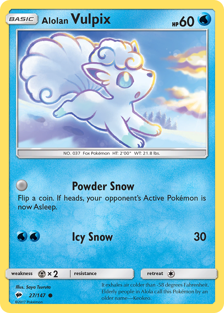 Alolan Vulpix (English)