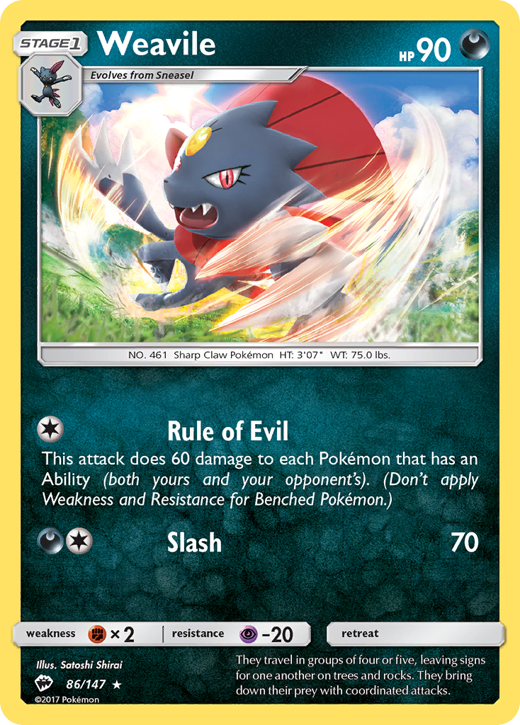 Weavile (English)