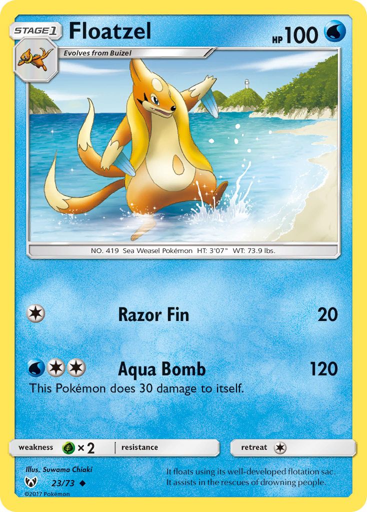 Floatzel (English)