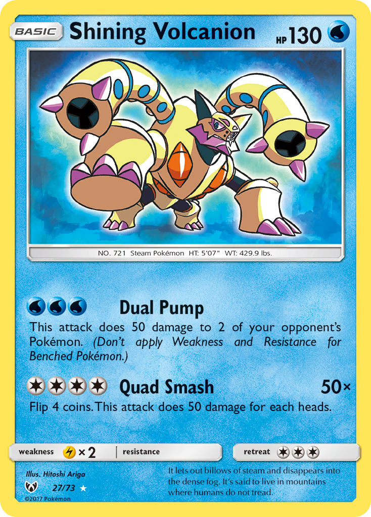 Shining Volcanion (English)