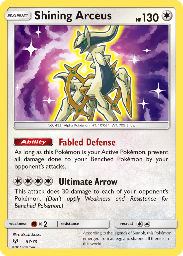 Shining Arceus (English)