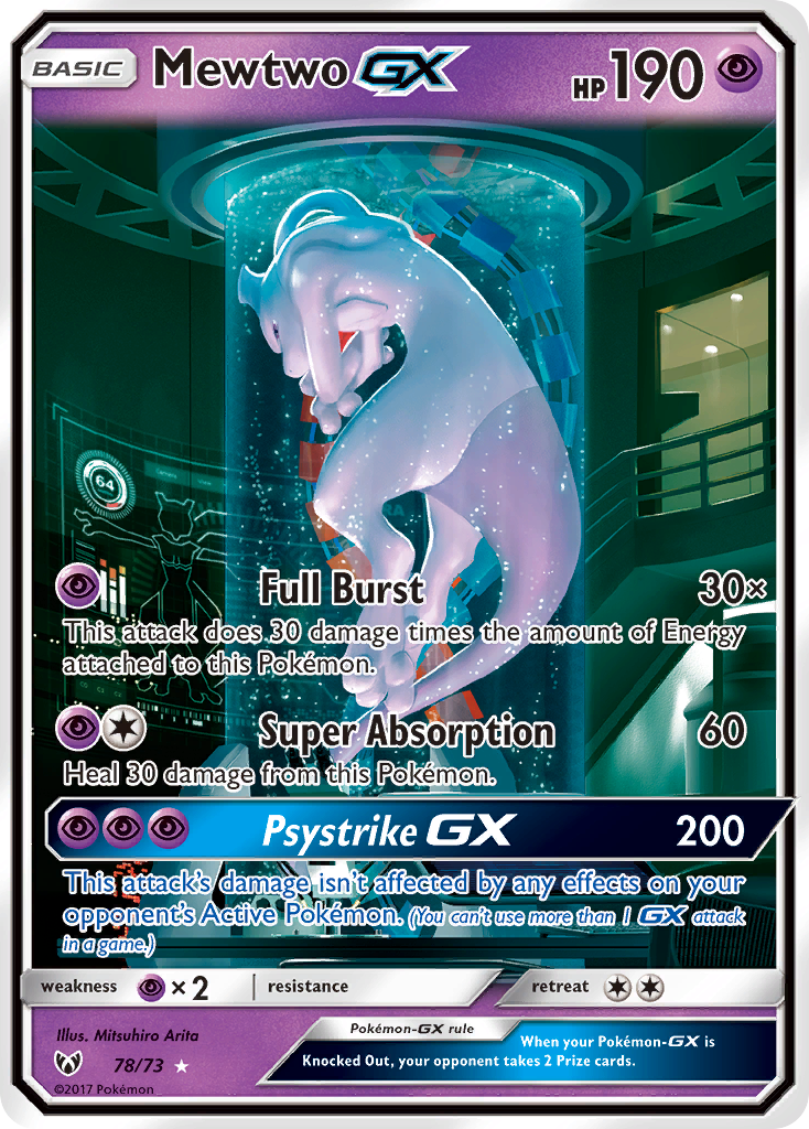 Mewtwo-GX (HR) (English)