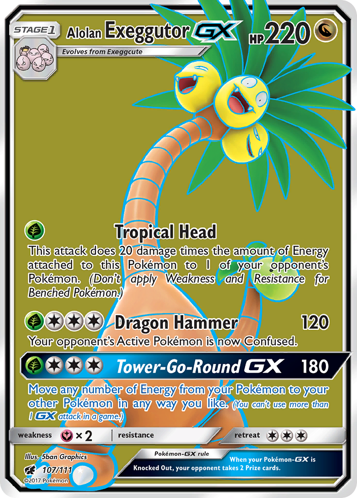 Alolan Exeggutor-GX (English)