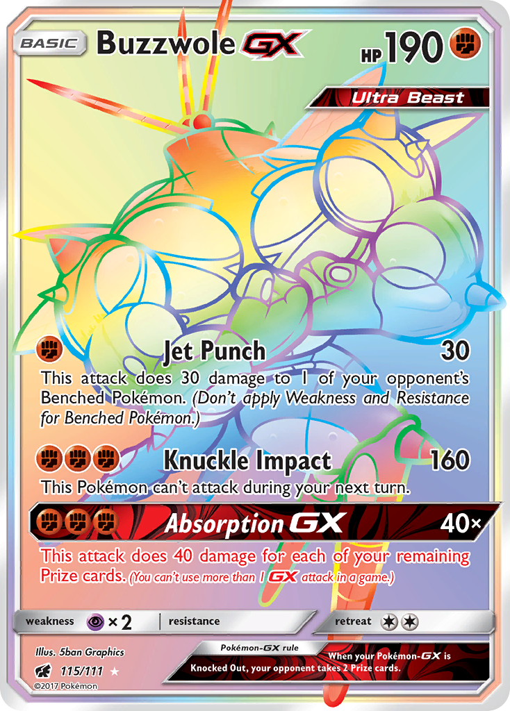 Buzzwole-GX (English)