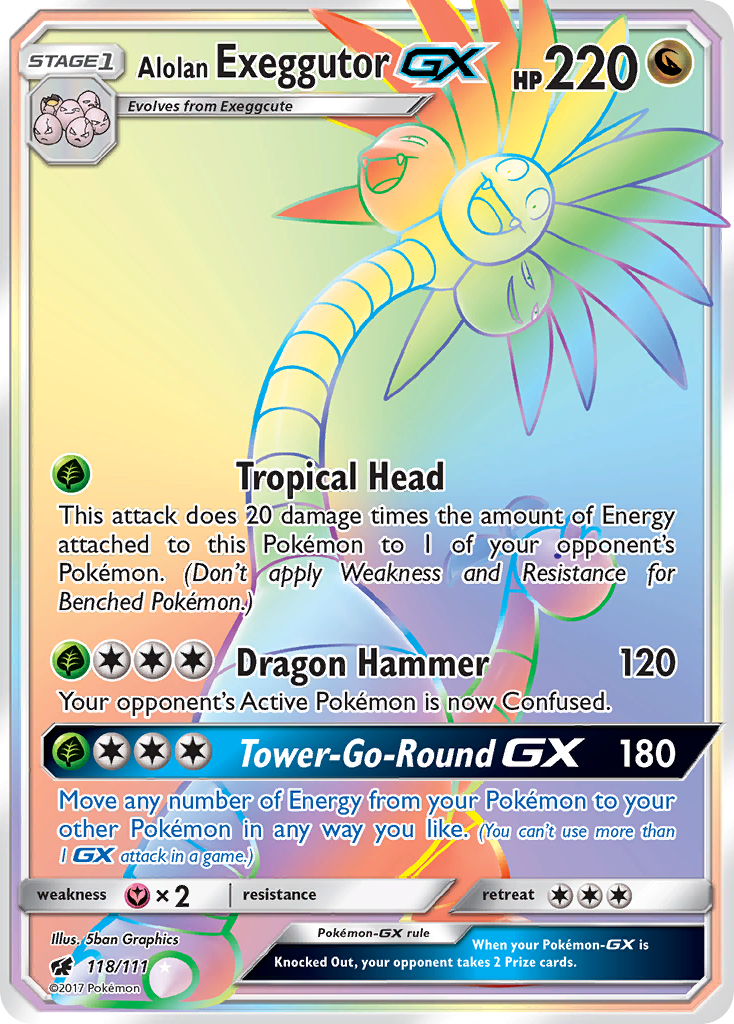 Alolan Exeggutor-GX (English)