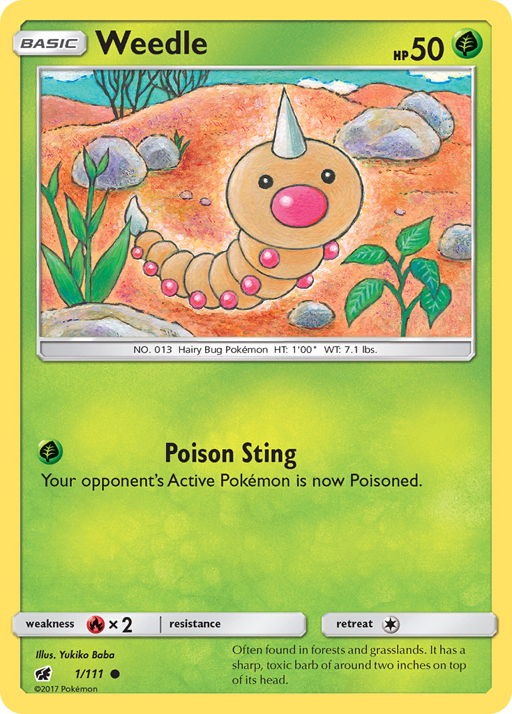 Weedle (English)