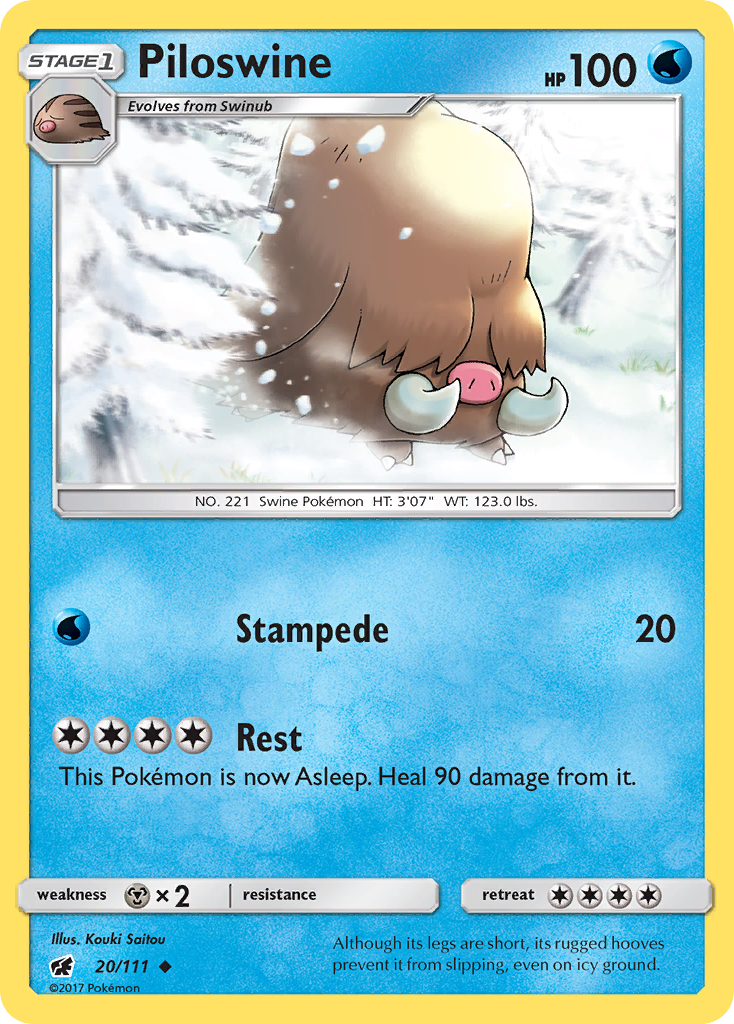 Piloswine (English)