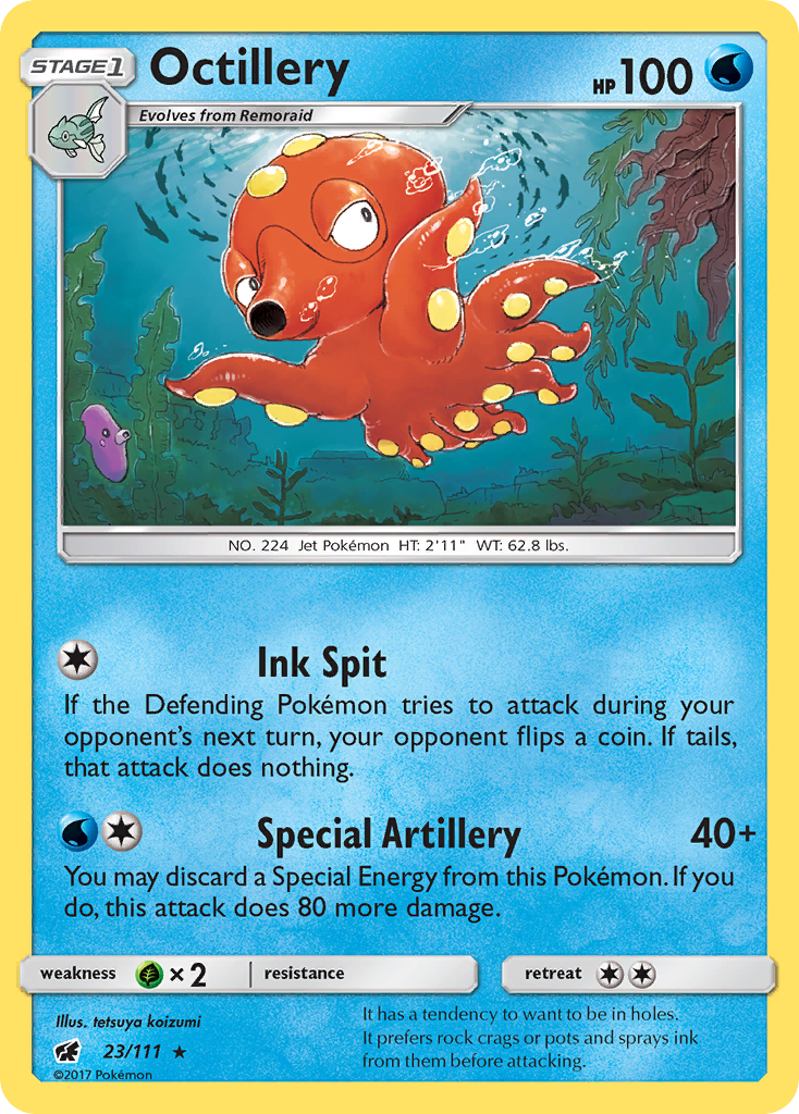 Octillery (English)