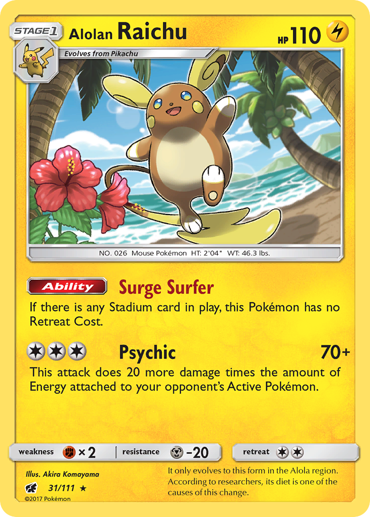 Alolan Raichu (English)