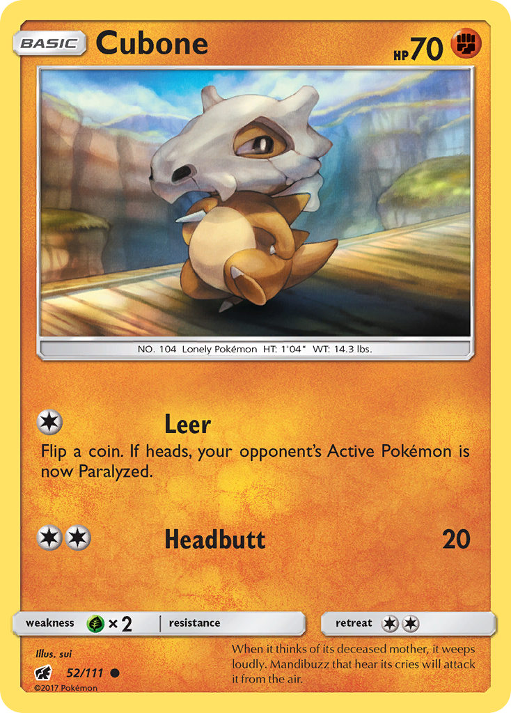 Cubone (English)