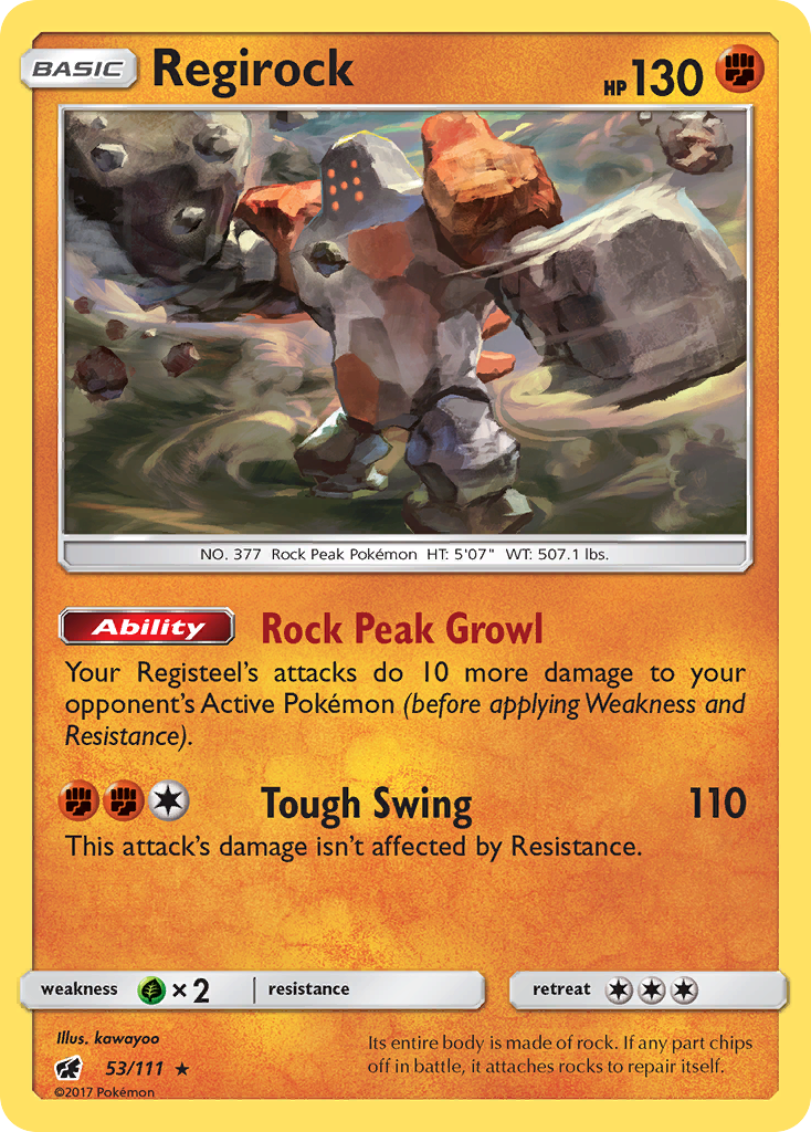 Regirock (English)