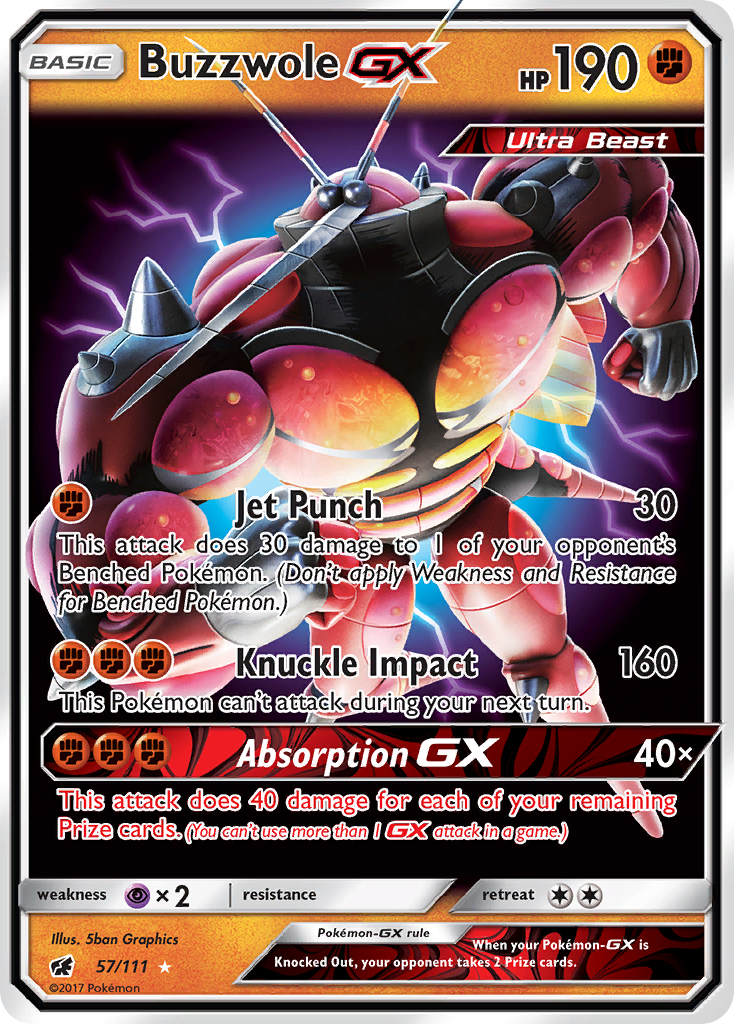 Buzzwole-GX (English)