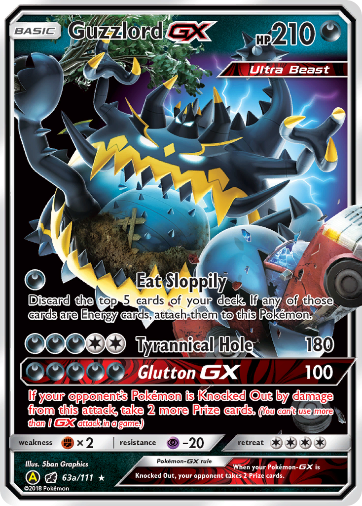 Guzzlord-GX (English)