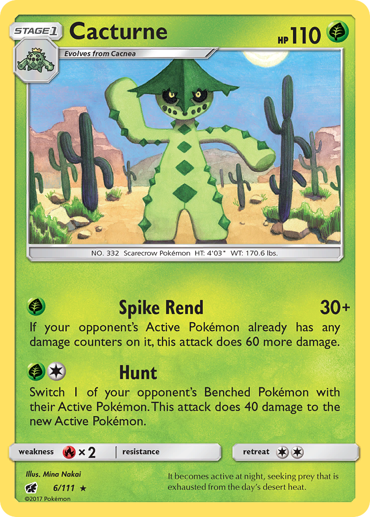 Cacturne (English)