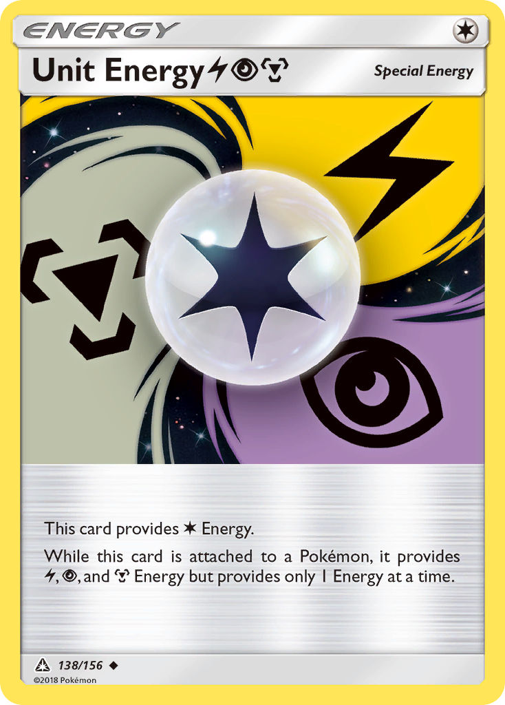 Unit Energy LightningPsychicMetal (English)