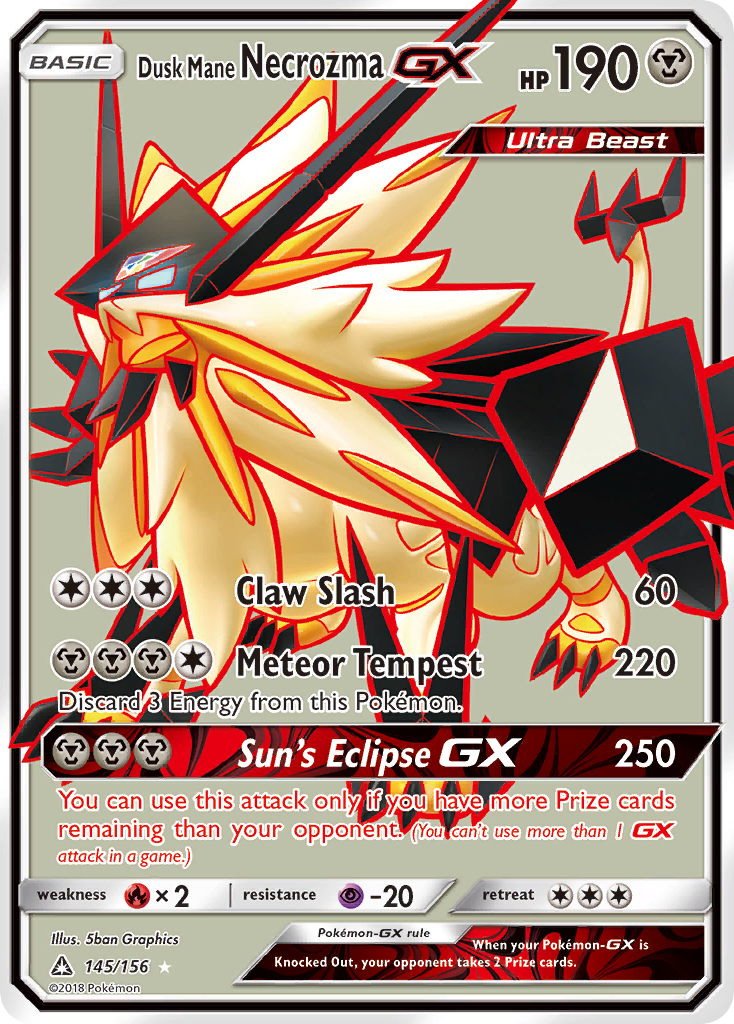 Dusk Mane Necrozma-GX (English)