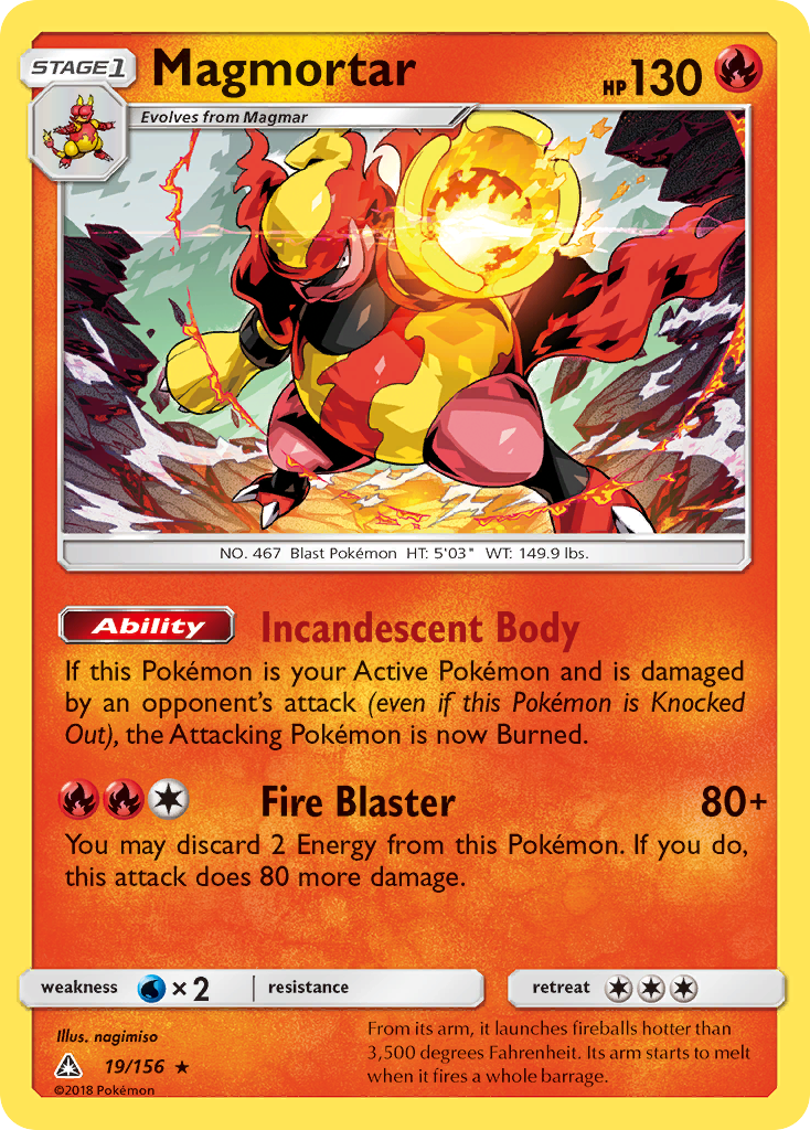 Magmortar (English)