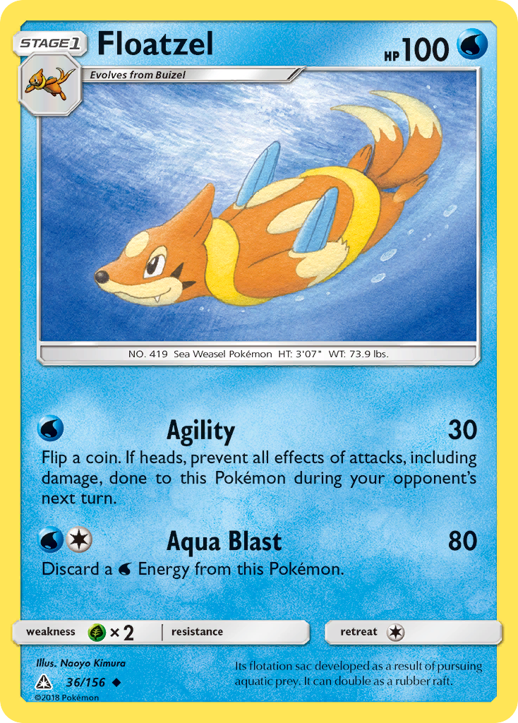 Floatzel (English)