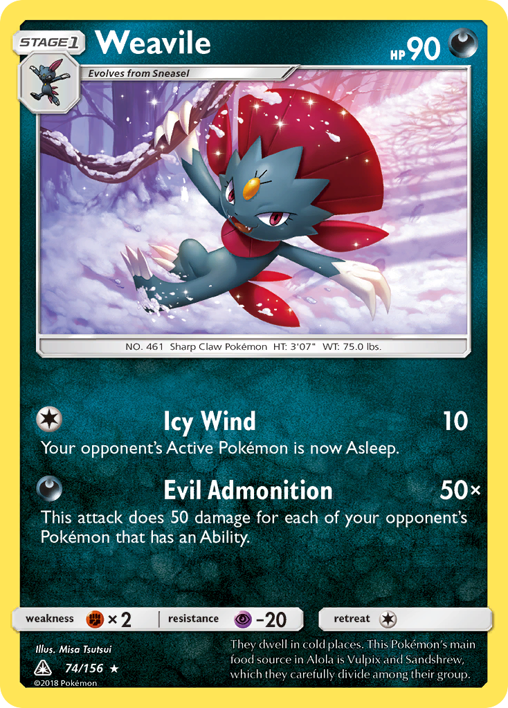 Weavile (English)
