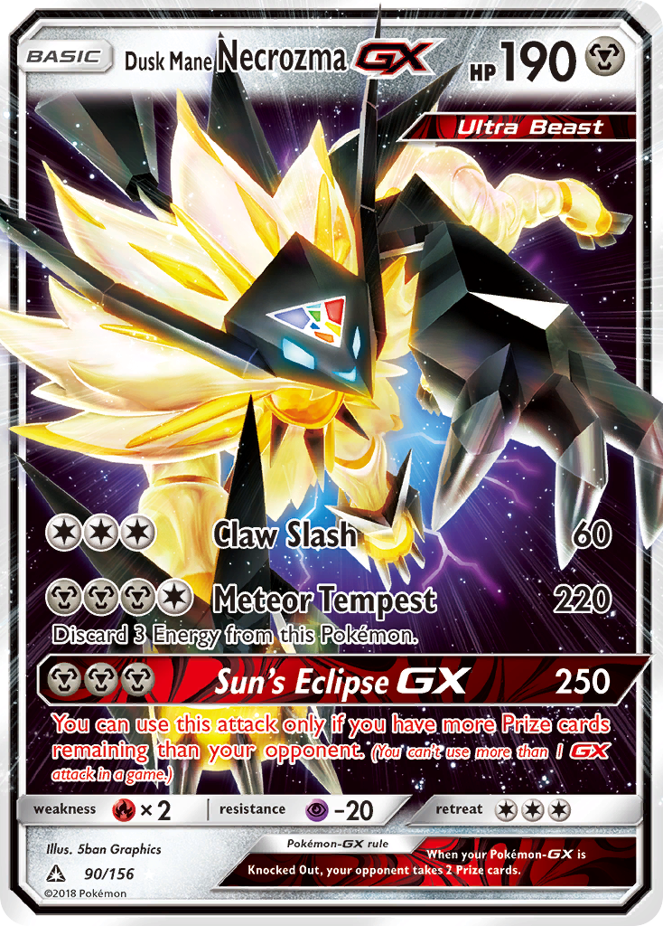 Dusk Mane Necrozma-GX (English)
