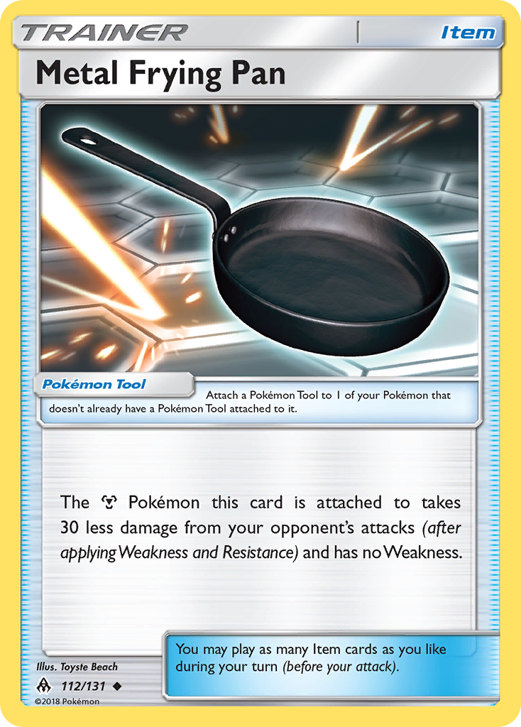 Metal Frying Pan (English)
