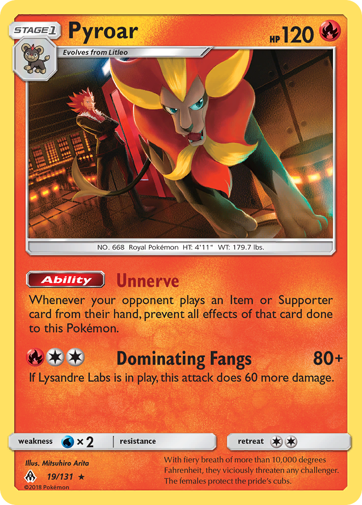 Pyroar (English)