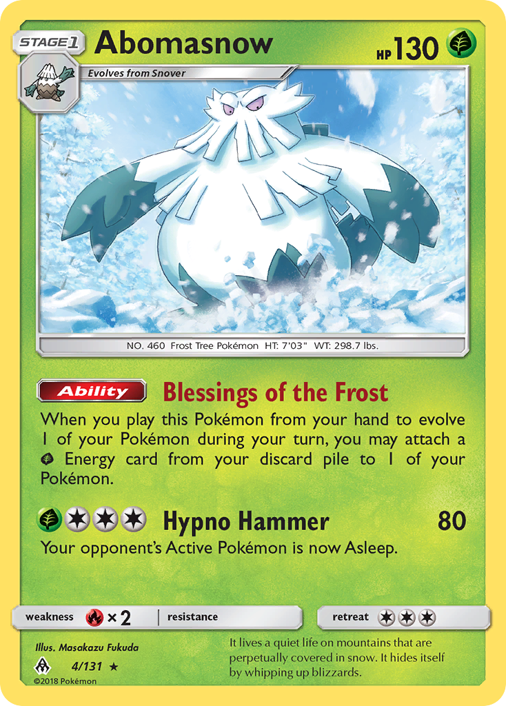 Abomasnow (English)