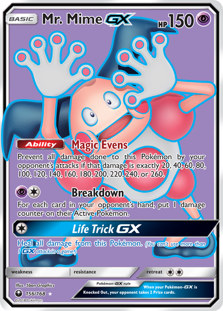 Mr. Mime-GX (English)