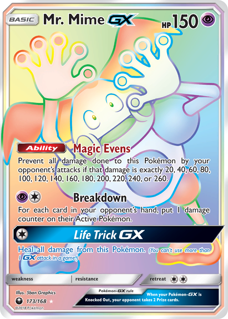 Mr. Mime-GX (English)