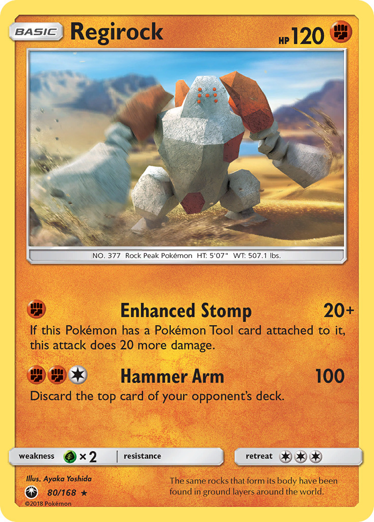 Regirock (English)