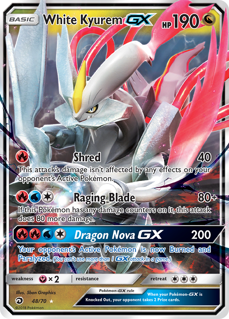 White Kyurem-GX (English)