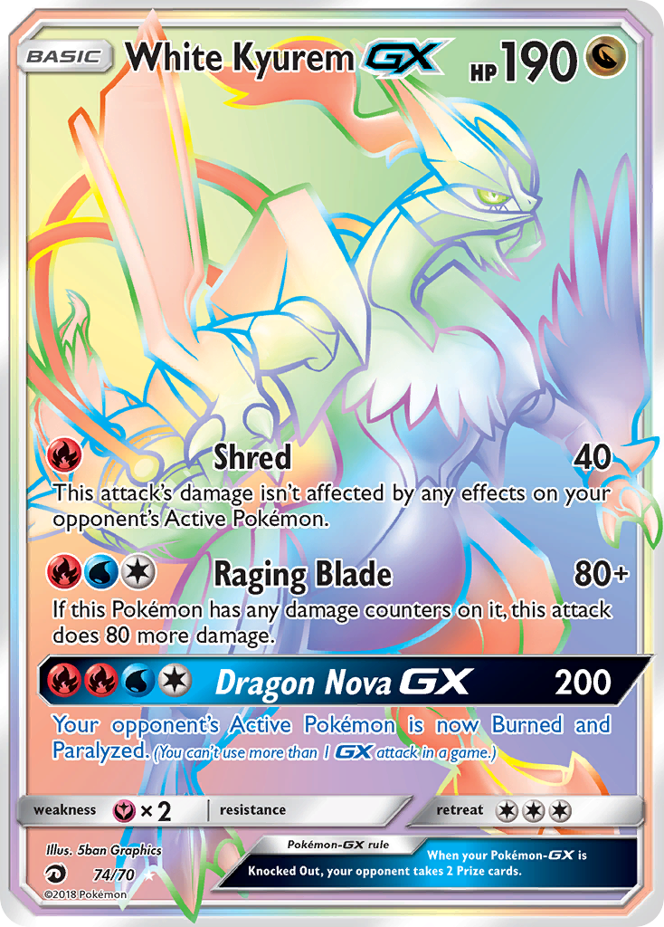 White Kyurem-GX (English)