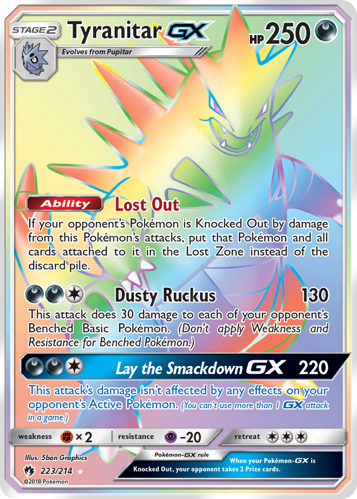Tyranitar-GX (English)