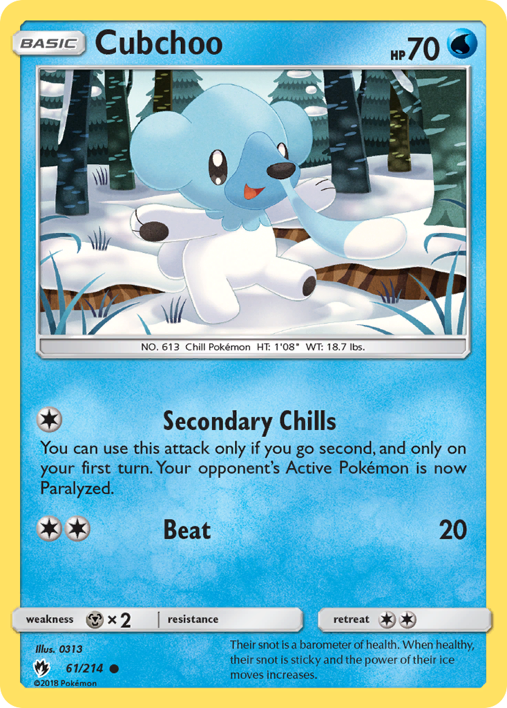 Cubchoo (English)