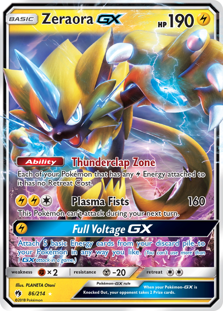 Zeraora-GX (English)