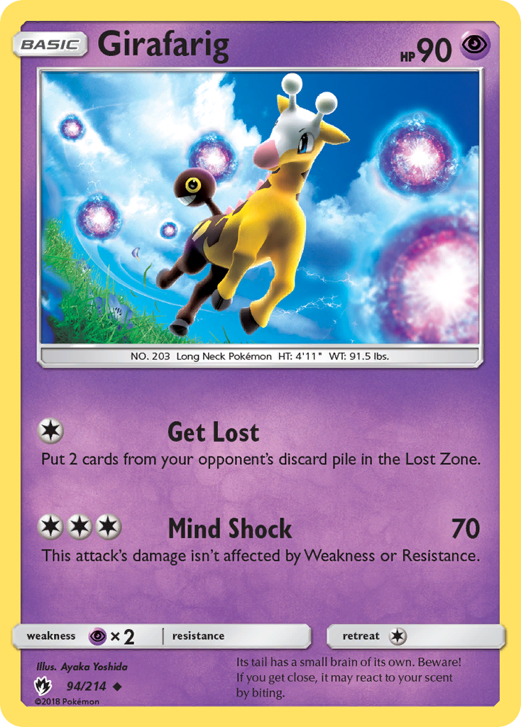 Girafarig (English)