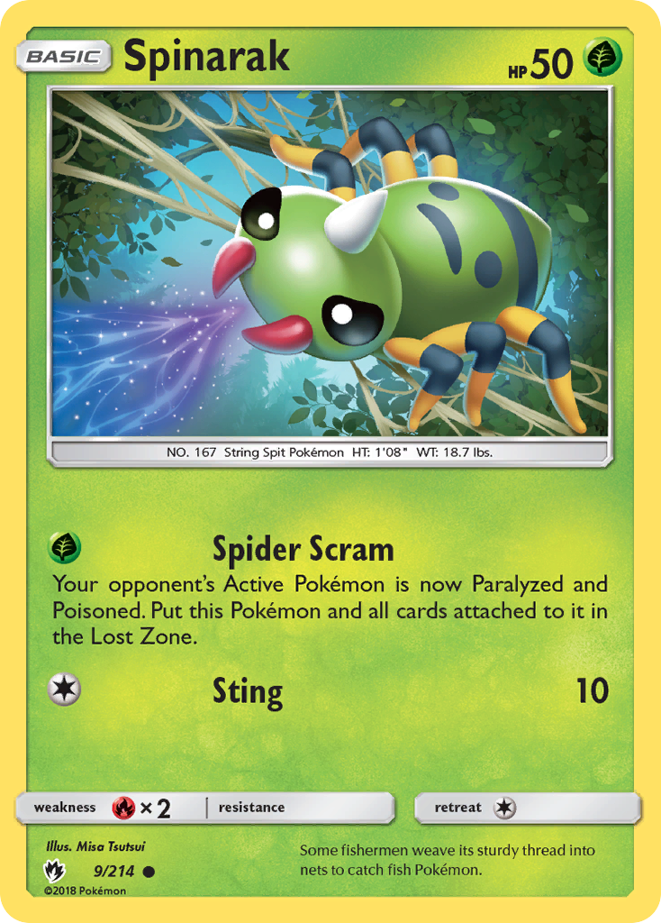 Spinarak (English)