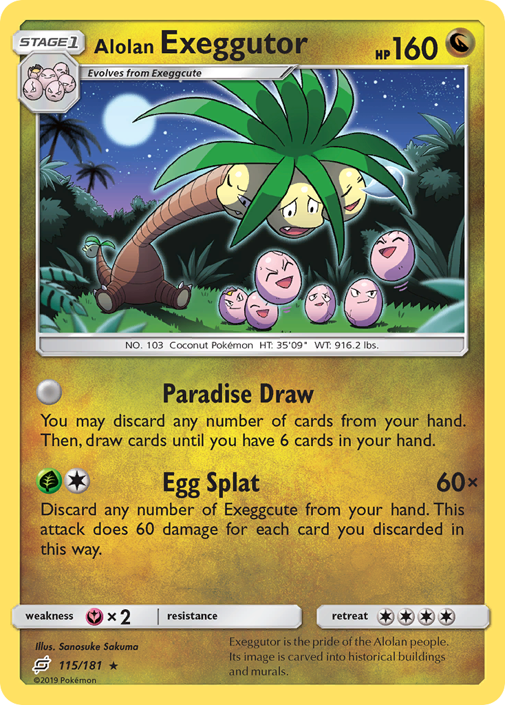 Alolan Exeggutor (English)
