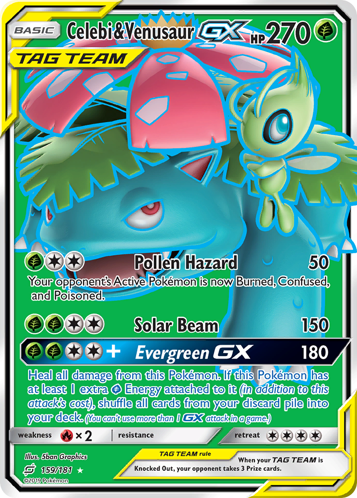 Celebi & Venusaur-GX (English)