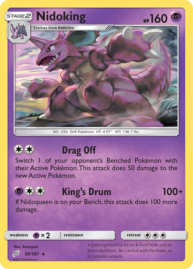 Nidoking (English)