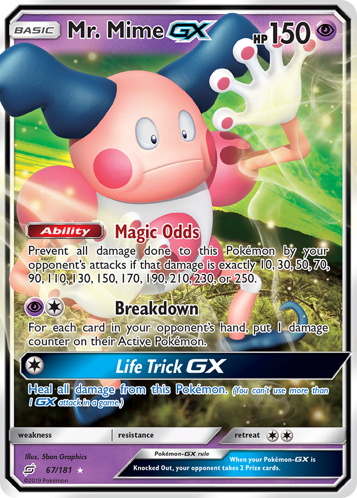 Mr. Mime-GX (English)